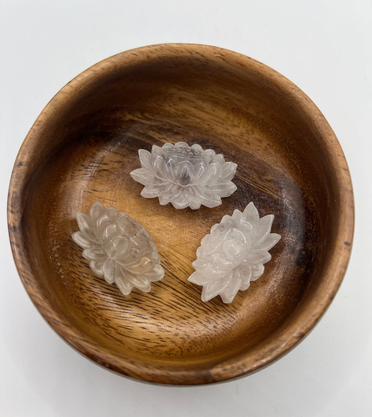 Clear Quartz Lotus