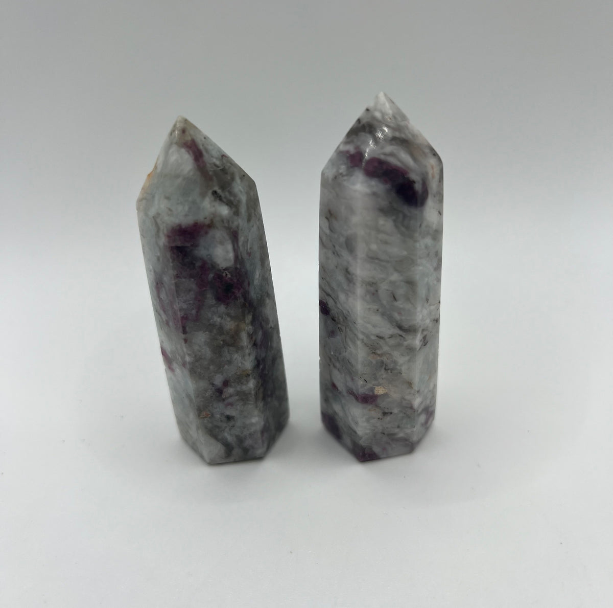 Pink tourmaline tower