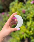 Selenite moon plate
