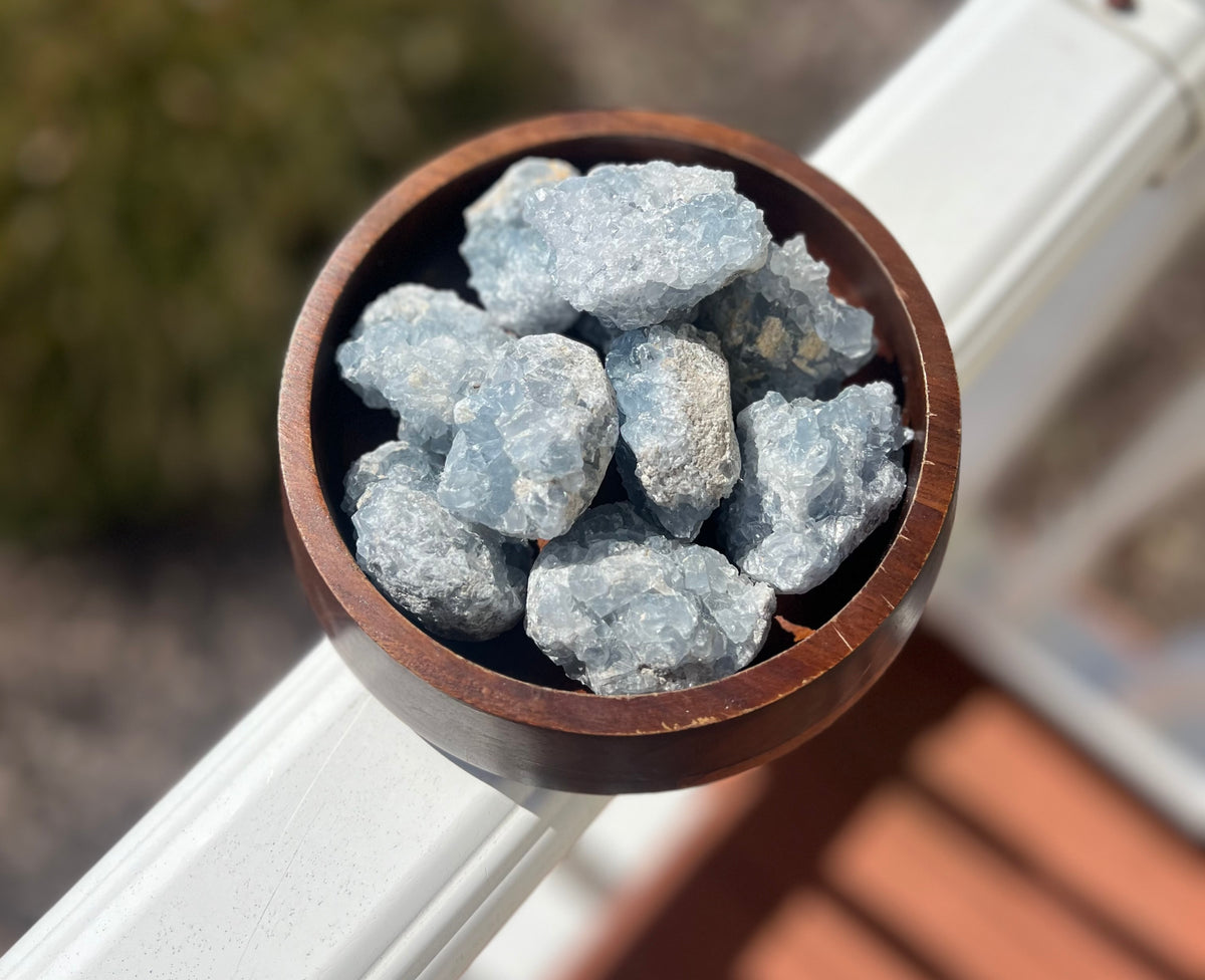 Raw Celestite