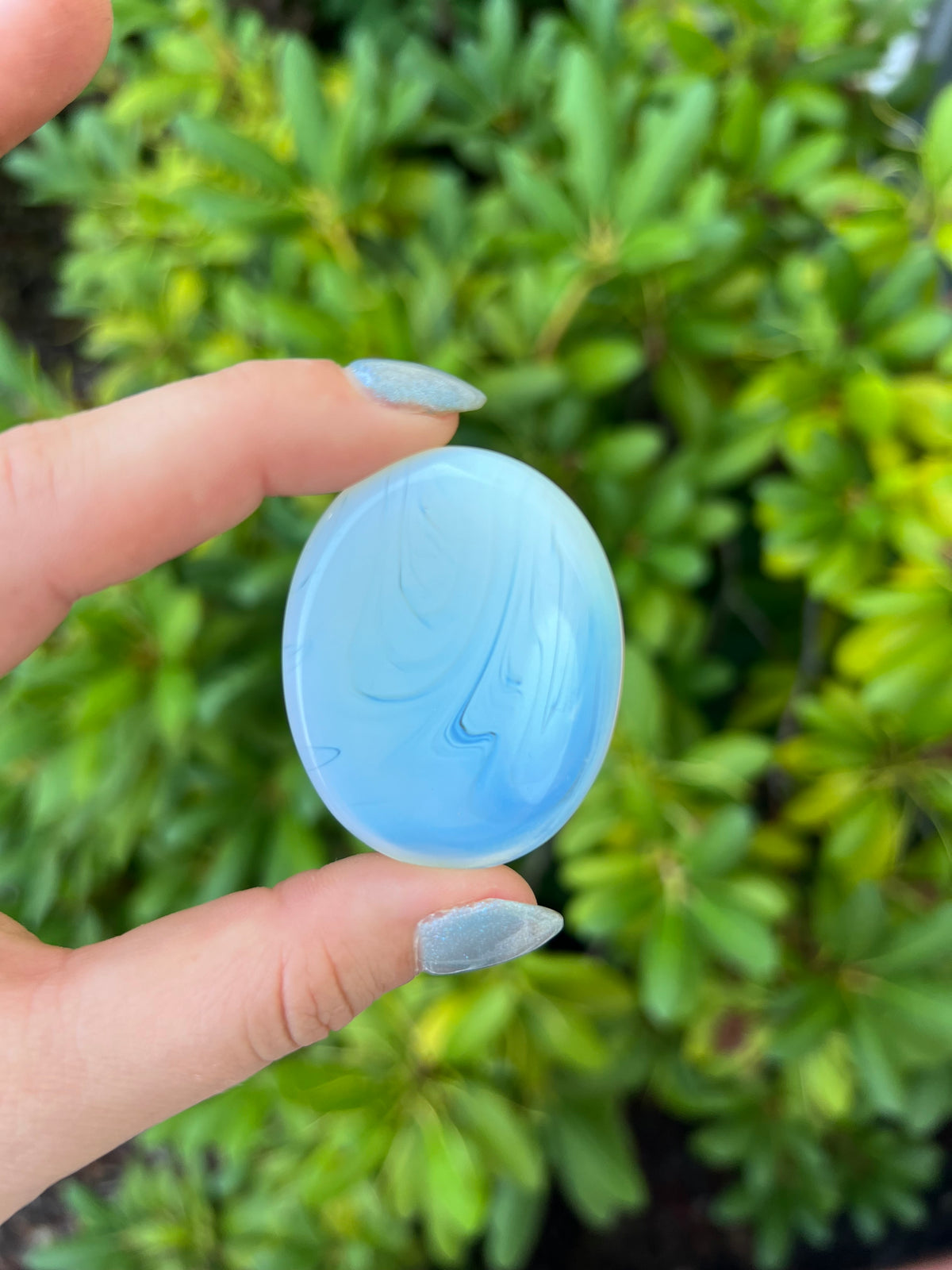 Opalite worry stone