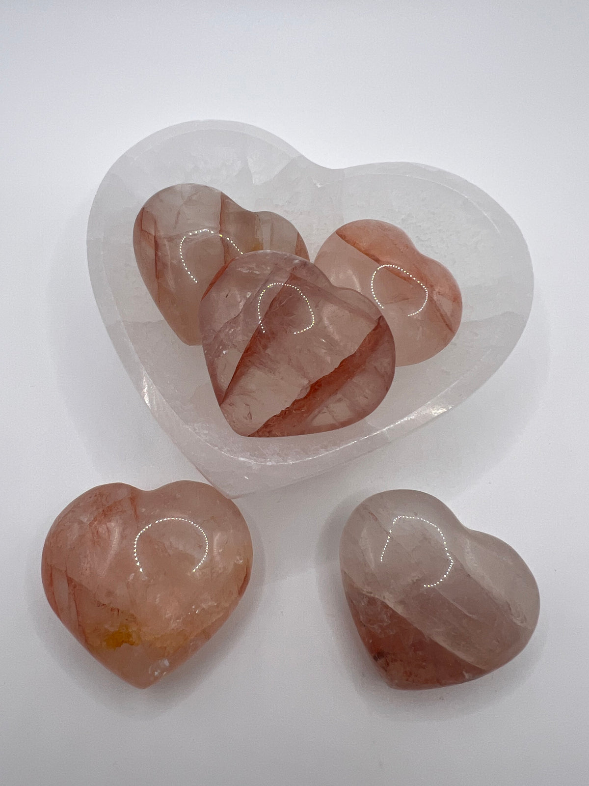 Fire Quartz Heart