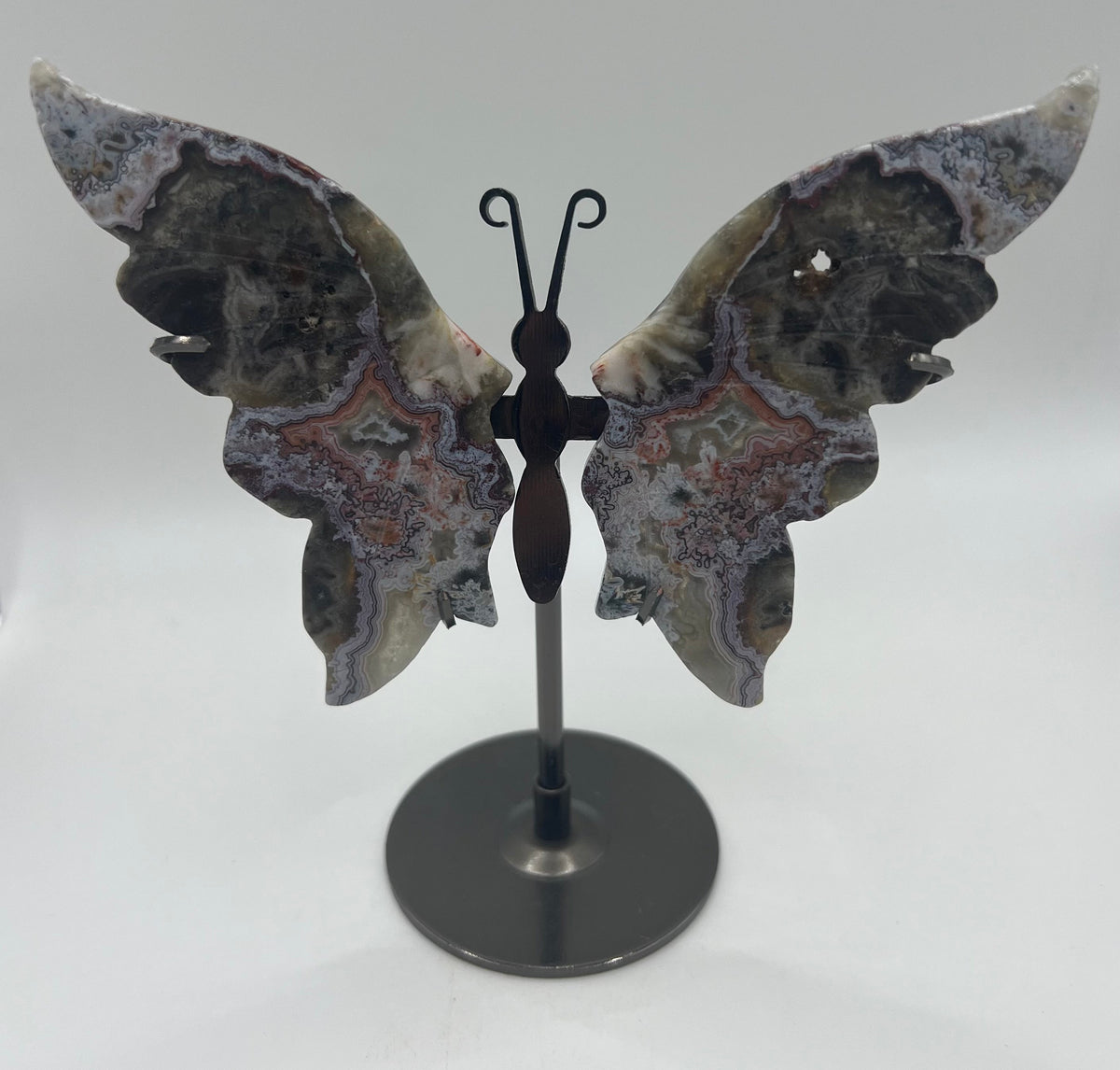 Crazy Lace Agate wings