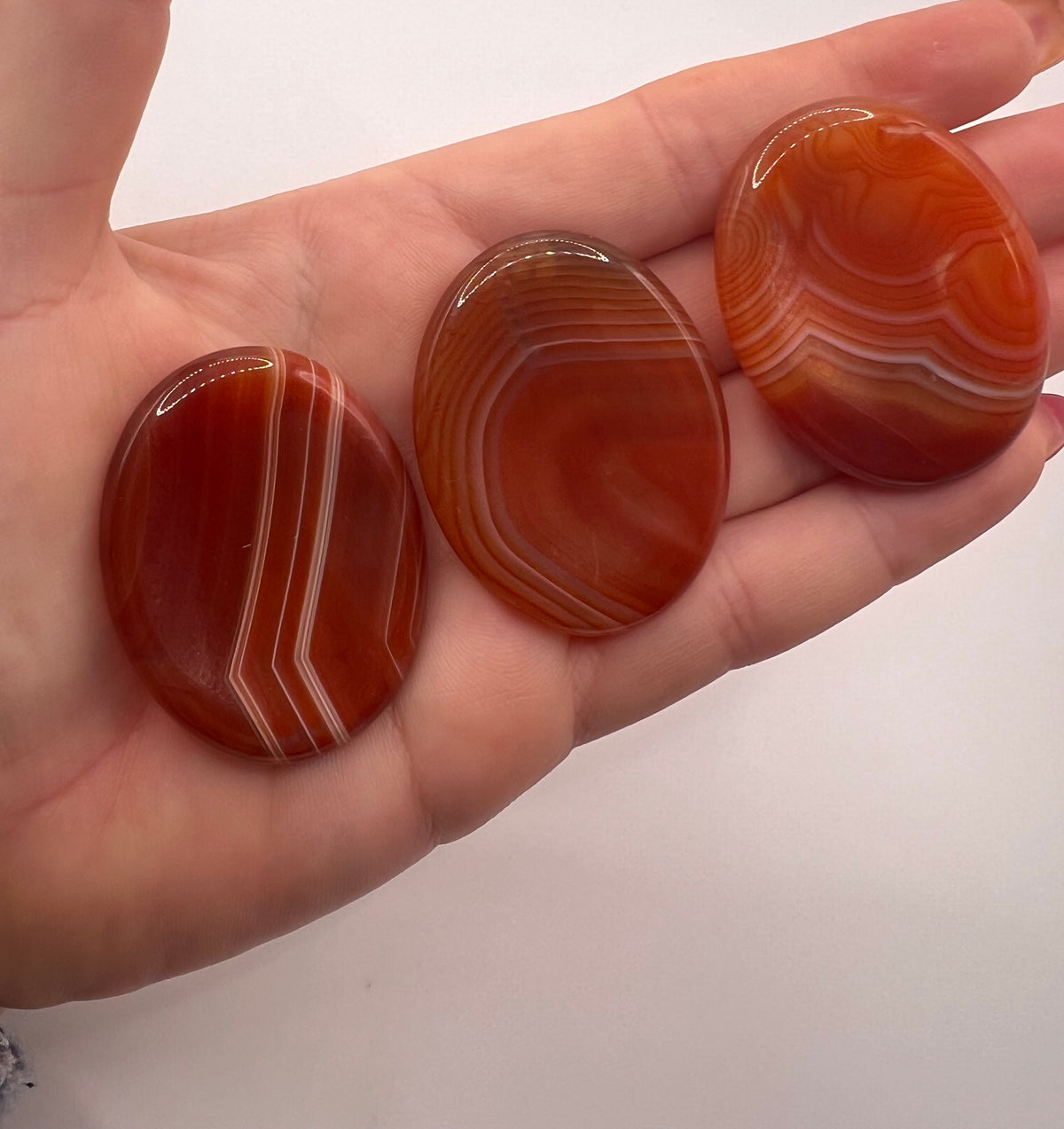 Sardonyx worry stone