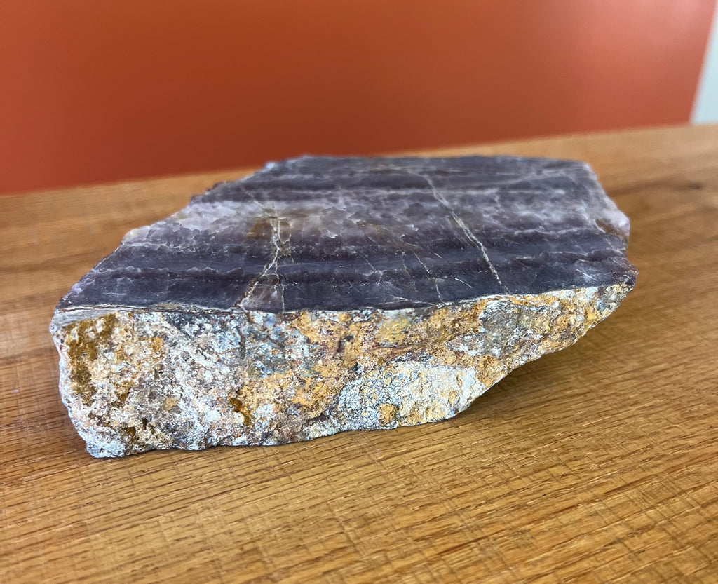 Amethyst slab