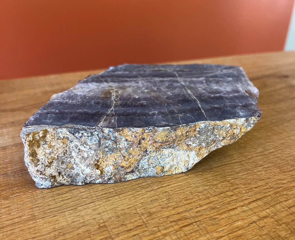 Amethyst slab