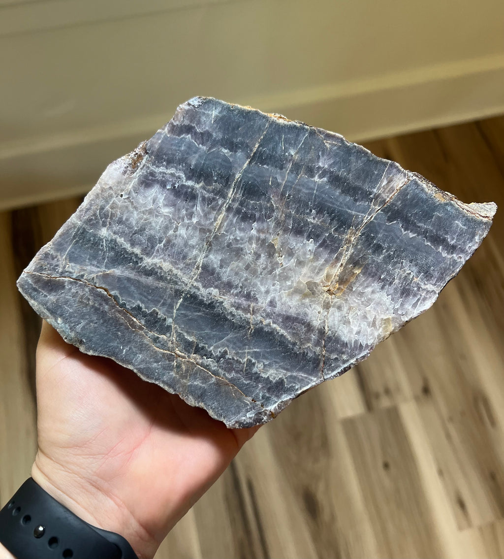 Amethyst slab