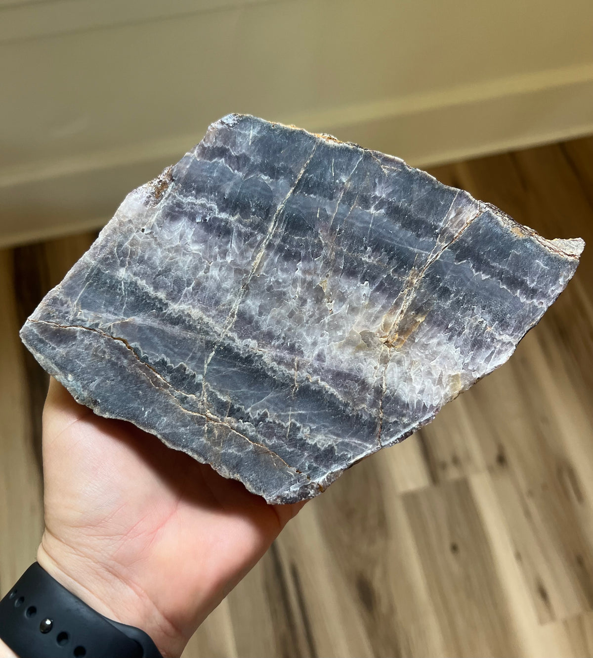 Amethyst slab